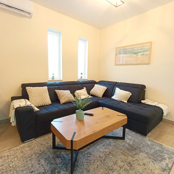 Living room, Villa Tempest, Villa Tempest Holiday Home with Pool and Spa Slivnica, Zadar County, Croatia